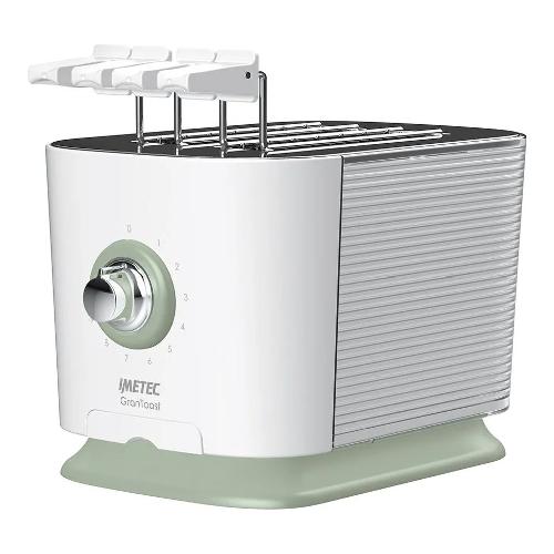 Imetec Tostapane Grantoast Bianco e Verde 7477 600W