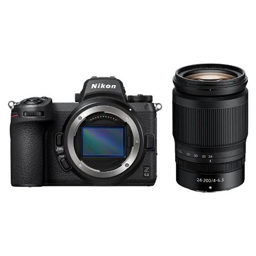 Nikon Fotocamera mirrorless 24,5Mpx Full frame Z6 II Kit 24 200mm F 4 6.3 S Black VOA060K005
