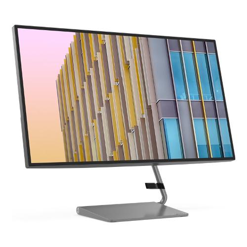 Lenovo Monitor 27" 2K 1440p Q27H 10 Qhd Grey 66A7GAC2IT