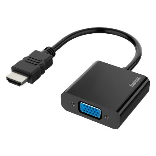 Hama Connettore video Vga Hdmi Black 00200343