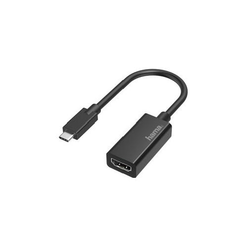 Hama Connettore computer Adapter Usb C HDMI Black 00200315