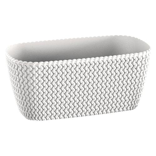 Prosperplast Cassetta per piante SPLOFY bianco (40x16x14,5 cm) 40 C2