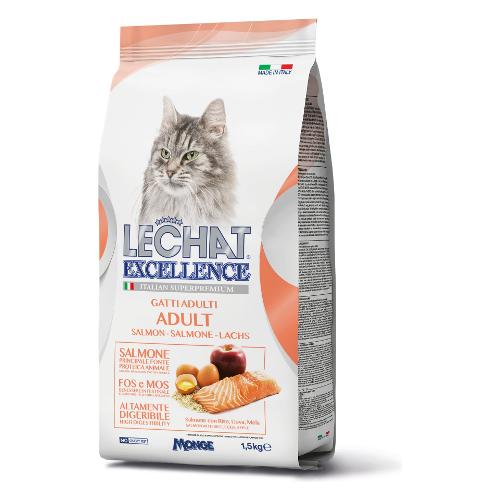 Monge Crocchette gatti adulti gusto salmone ( Sacchetto 1,5 kg ) LECHAT EXCELLENCE 5980A
