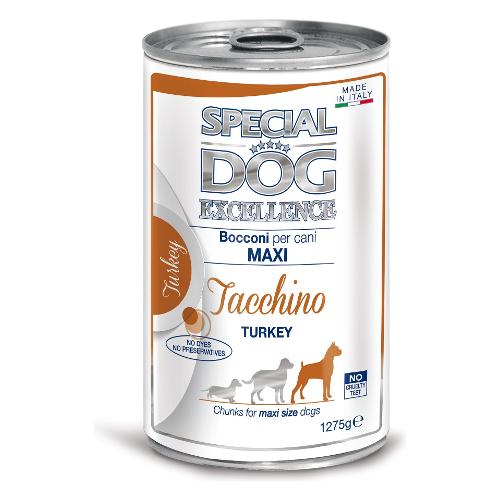 Monge Bocconi cani adulti SPECIAL DOG EXCELLENCE tacchino Lattina 1275 gr 6033