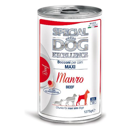 Monge Bocconi cani adulti SPECIAL DOG EXCELLENCE manzo Lattina 1275 gr 6035