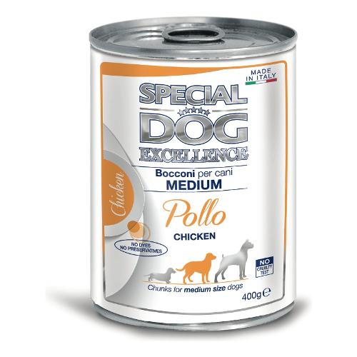 Monge Bocconi cani adulti SPECIAL DOG EXCELLENCE pollo Lattina 400 gr 6036