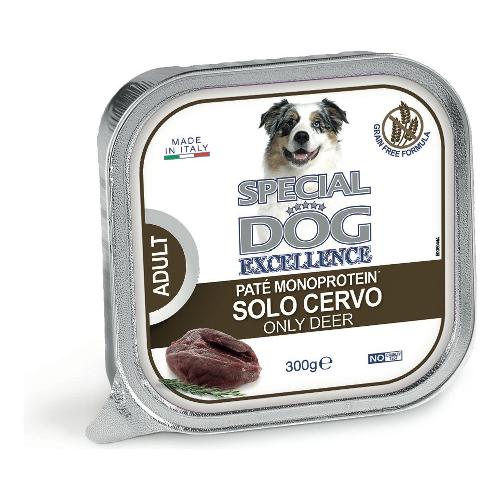 Monge Patè cane SPECIAL DOG EXCELLENCE cervo Vaschetta 300 gr 6044