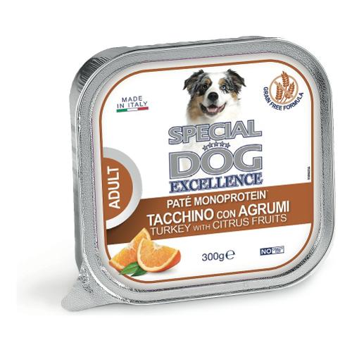 Monge Patè cane SPECIAL DOG EXCELLENCE tacchino e agrumi Vaschetta 300 gr 6023