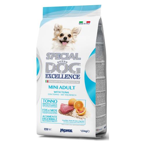Monge Crocchette cani adulti taglia piccola gusto tonno ( Sacchetto 1,5 kg ) SPECIAL DOG EXCELLENCE 5977