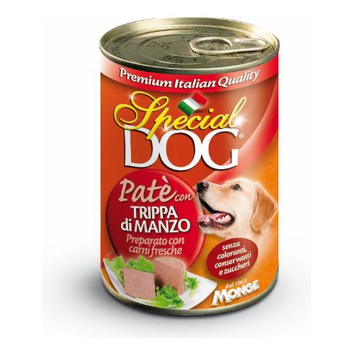 Monge Patè cane SPECIAL DOG trippa di manzo Lattina 400 gr 0011