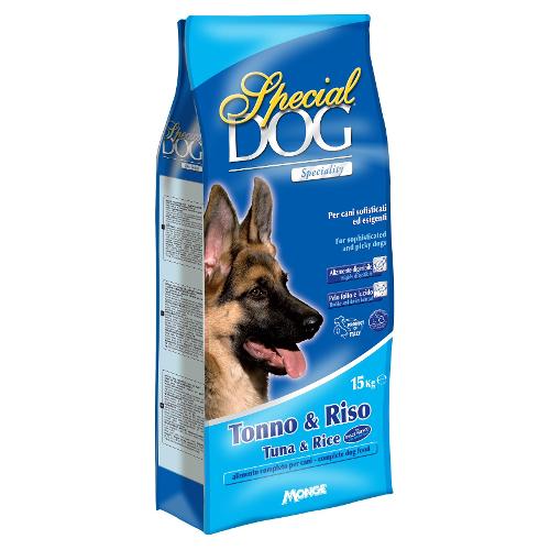Monge Crocchette cani adulti tutte le taglie gusto tonno e riso ( Sacchetto 15 kg ) SPECIAL DOG EXCELLENCE 0764