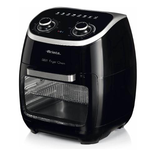 Ariete Friggitrice ad aria (11Lt) AIRY FRYER Oven Nero e Argento 00C461900AR0