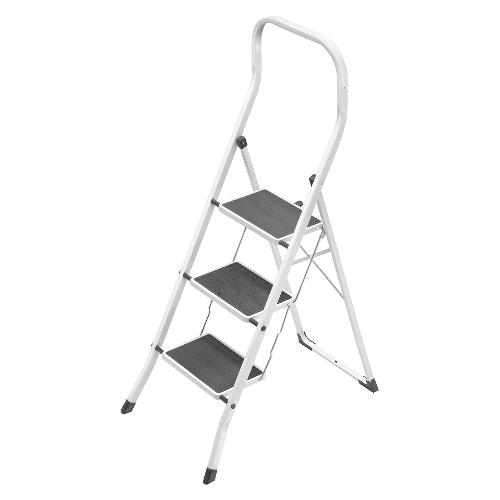 Gierre Scaletta 3 gradini Superstep Acciaio bianco B0300