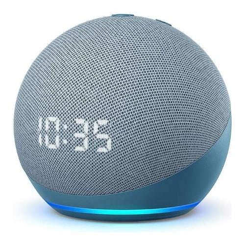 Amazon Assistente vocale ECHO DOT CLOCK (4ª generazione) Ceruleo B085M6N2XM