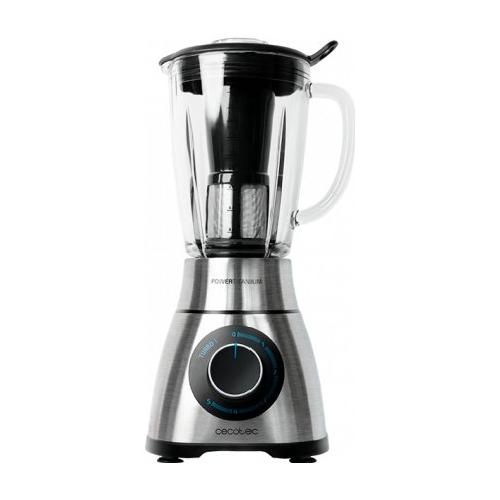 Cecotec Frullatore a bicchiere PERFECTMIX Power Black Titanium 1300 Silver e Black 04140