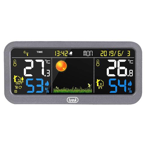 Trevi Stazione barometrica Me 3P20 Rc Grigio 0ME3P2010
