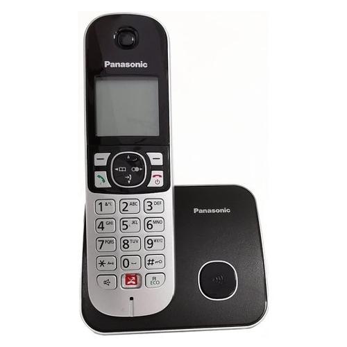 Panasonic Cordless Singolo Dect Black e Silver KX TG6851JTB