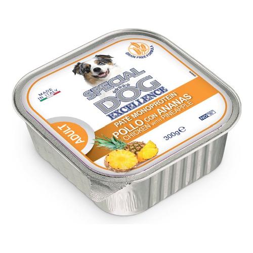 Monge Patè cane SPECIAL DOG EXCELLENCE pollo e ananas Vaschetta 300 gr 6024