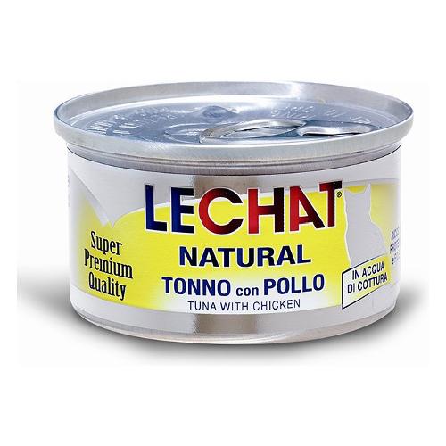 Monge Sfilaccetti gatti adulti LECHAT tonno e pollo Lattina 80 gr 0660