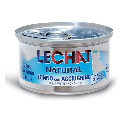 Monge Sfilaccetti gatti adulti LECHAT tonno e acciughe Lattina 80 gr 0664