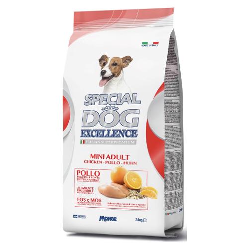 Monge Crocchette cani adulti taglia piccola gusto pollo ( Sacchetto 3 kg ) SPECIAL DOG EXCELLENCE 6005