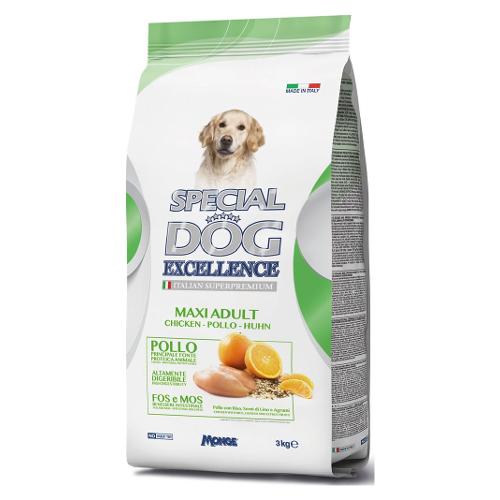 Monge Crocchette cani adulti taglia grande gusto pollo ( Sacchetto 3 kg ) SPECIAL DOG EXCELLENCE 6003