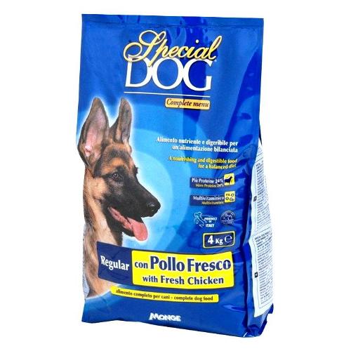 Monge Crocchette cani adulti tutte le taglie gusto pollo fresco ( Sacchetto 4 kg ) SPECIAL DOG 768A