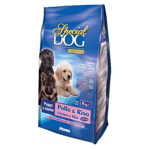 Monge Crocchette cani cuccioli tutte le taglie gusto pollo e riso ( Sacchetto 4 kg ) SPECIAL DOG 767A