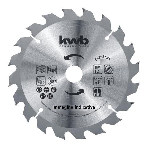 Kwb Lama a disco D 190 foro 30/20/16 mm 30 dt. 596959