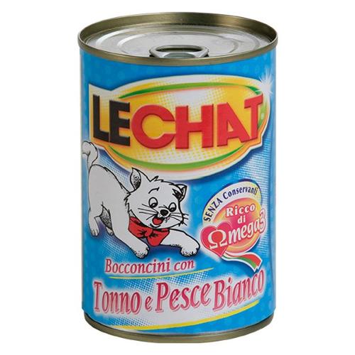 Monge Alimento LECHAT tonno e pesce bianco Lattina 720 gr 0816