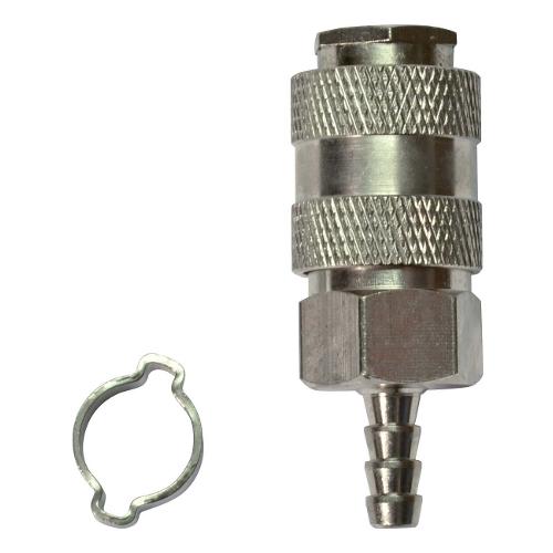 Raccordo F innesto rapido con portagomma per tubi Ø 6 × 11 mm 156426XSTN