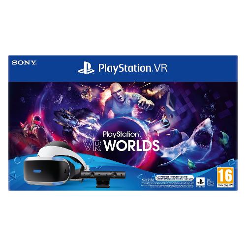 Sony Interactive Visore VR PLAYSTATION 4 Mk5 + VR Worlds VCH White e Black 9808091