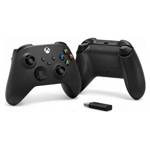 Microsoft Gamepad XBOX Wireless + Wireless Adapter For Windows 10 Carbon black 1VA 00002