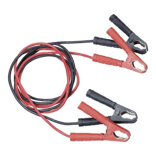 Cavi collegamento batteria auto - mt.2,5 sezione mmq.16 - pinze rosso+nero  120amp