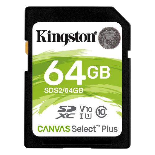 Kingston SD 64GB CANVAS Select Plus SDS2 64GB