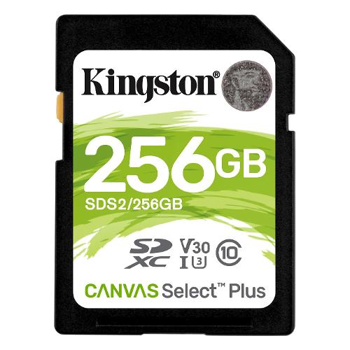 Kingston SD 256GB CANVAS Select Plus SDS2 256GB