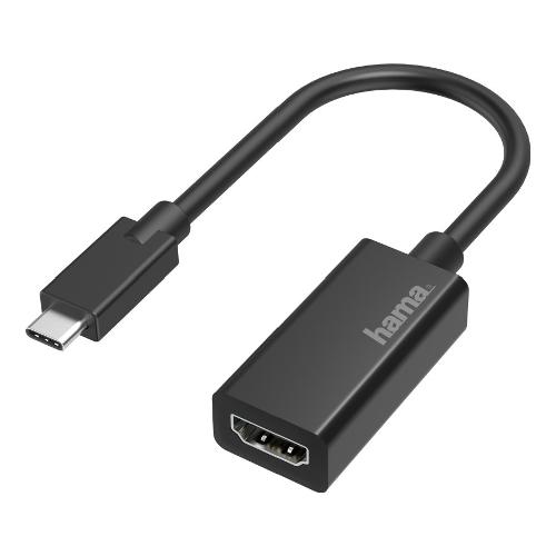 Hama Cavo adattatore Video Type C Hdmi Black 00205160