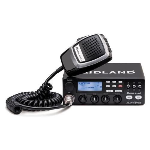 Midland Ricetrasmittente ALAN 48 Pro CB Black C422 16