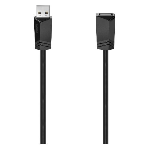 Hama Cavo USB 2.0 Extension Black 1,5m 00200619