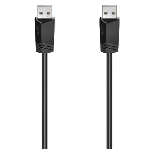 Hama Cavo USB 2.0 Black 1,5m 00200601