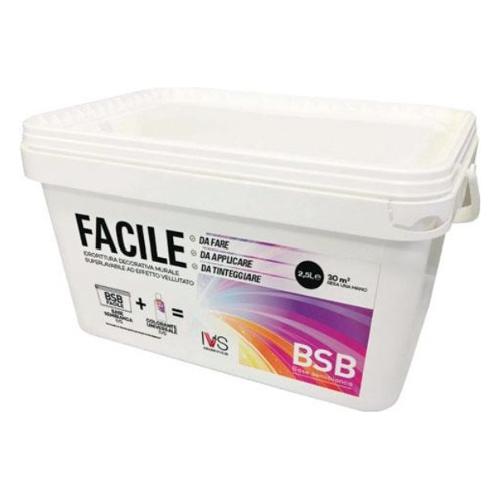 Ivs Idropittura per muro Facile super lavabile Bianco 2,5 lt FI5435K000SBDS