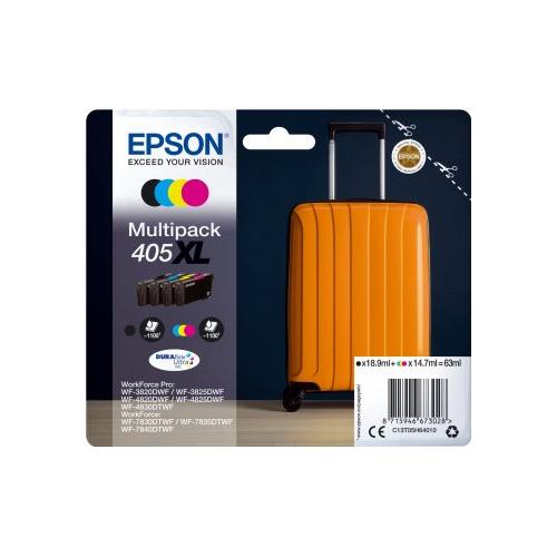Epson Set cartucce stampante Serie Trolley DURABRITE Multipack 4 Colours 405 Xl C13T05H64020