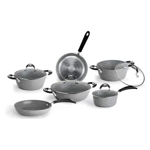 Batteria di pentole Pots&Pans 9 Pezzi AJM100S9