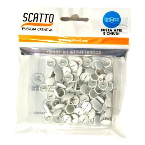 Scatto Set puntine disegno Bianco 80 pz 155 01