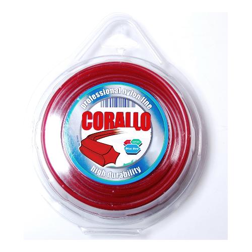 Blue Bird Filo decespugliatore CORALLO Rosso d. 3mm 15m 543310