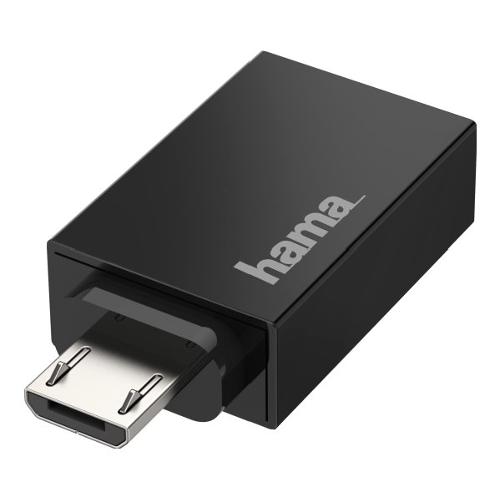 Hama Adattatore computer Usb Otg Adapter Black 00200307