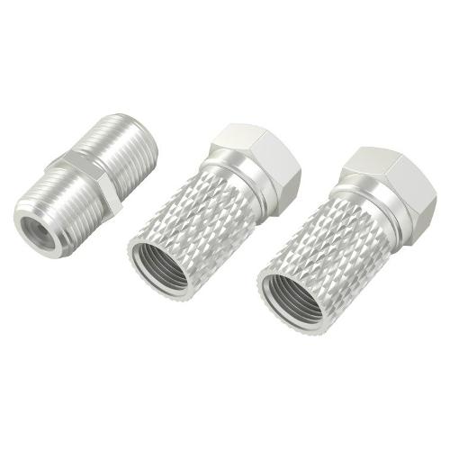Hama Connettore antenna Sat Adapter Kit Metal 00205203