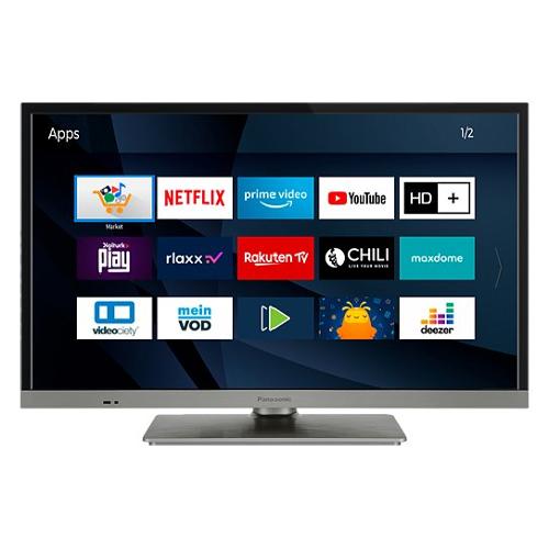 Panasonic Tv 24" ( LED ) App preinstallate JS350 SERIES Smart Tv Hd Ready Grey e Black TX 24JS350E