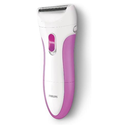 Philips Depilatore SATINSHAVE Essential Bianco e Rosa HP6341 00