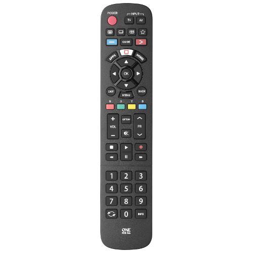 Telecomando tv Sostitutivo per Tv Panasonic Black URC4914